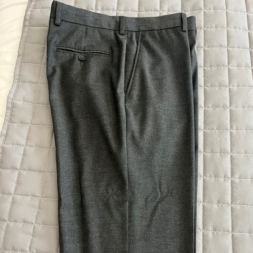 Ralph Lauren Boys Dark Gray Suit Pants, size 16